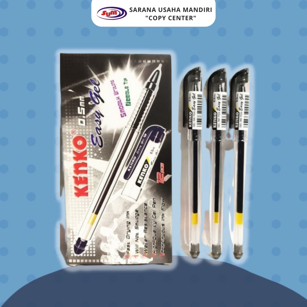 

Pena / Pulpen Kenko Easy Gel 0.5 mm (PCS)