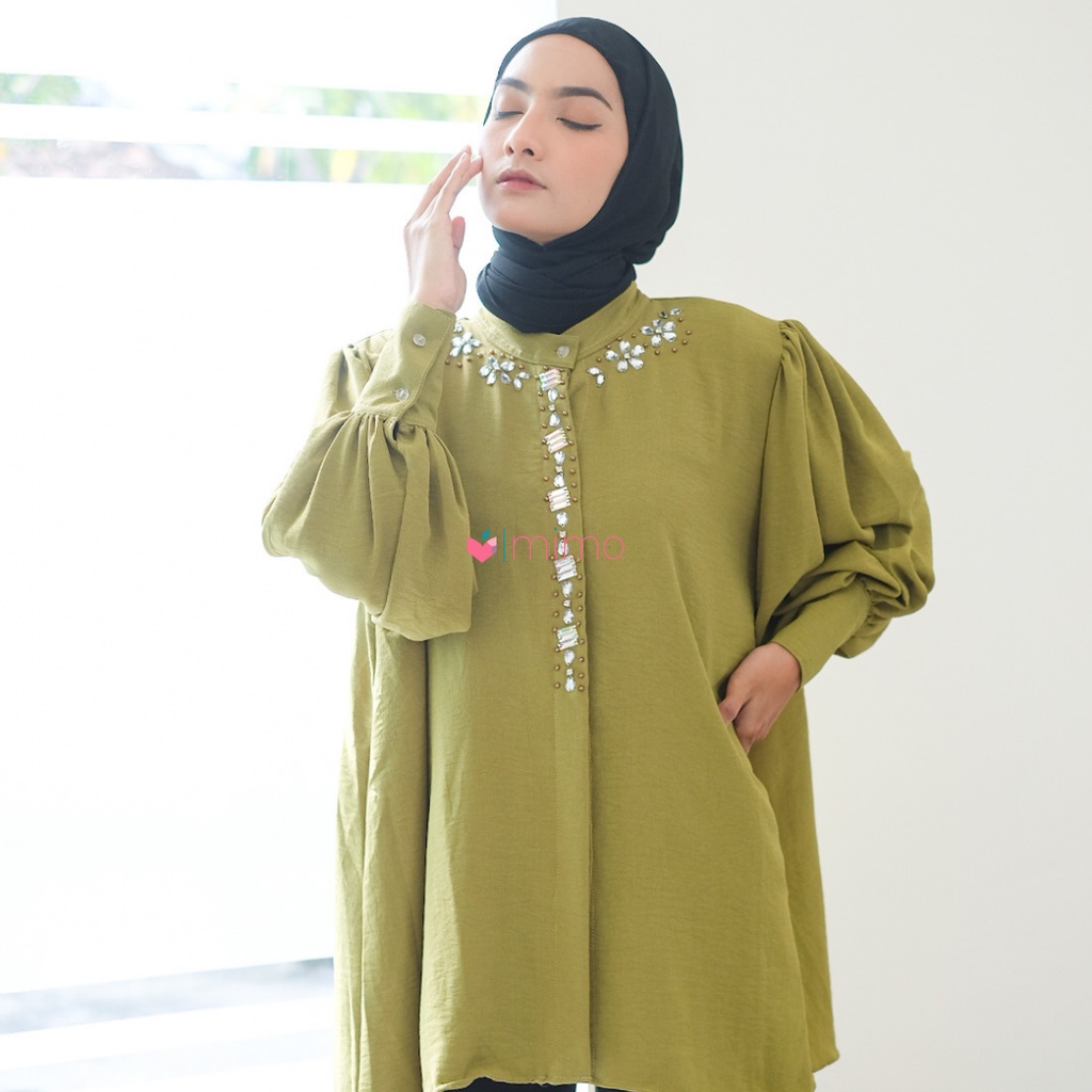 Adiba Puff Blouse (Ramadhan Collection)