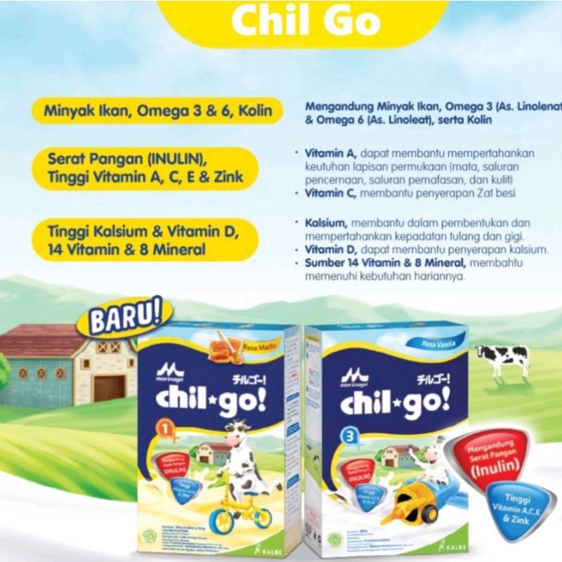 Jual chil go bubuk 3+ vanila 300 gram | Shopee Indonesia