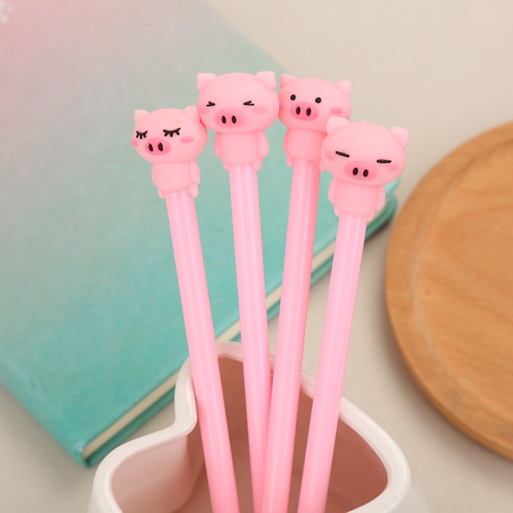 4pcs Pena Pen Pulpen Gel Set Tinta Cair Pig OSM-ST0130