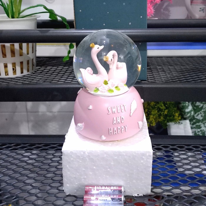 Kotak Musik Kotak Musik Lampu Bola Salju/Snow Ball Musik