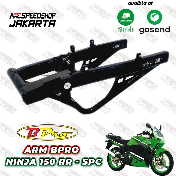 Swing Arm Bpro Kawasaki Ninja Rr Original Black Bpro Arm #Original