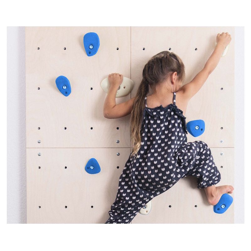 Jual wooden wall climbing for kids indoor papan panjat tebing anak
