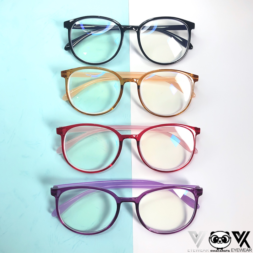 Kacamata PHOTOCROMIC 3097 ANTI RADIASI UV Lensa Berubah warna Sunglass Blueray Blulightcrmic Bluecromic Minus &amp; Plus Korea Fashion Pria / wanita