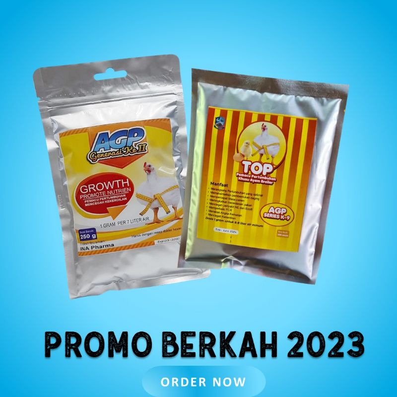 harga promo AGP Generasi ke II Pemacu Pertumbuhan Ayam Broiler