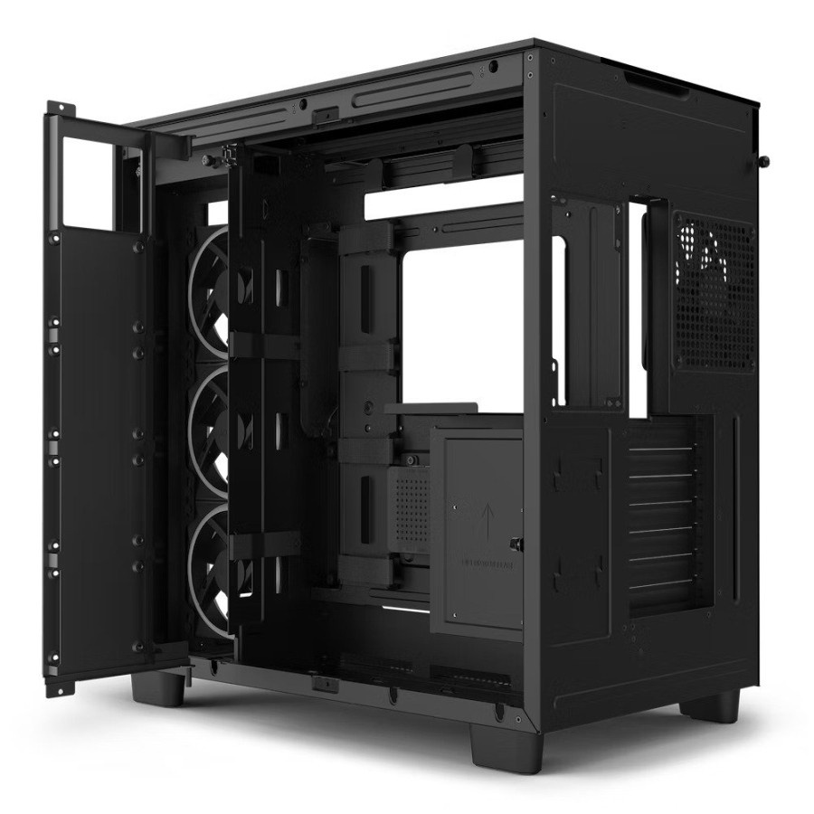 NZXT H9 Elite Black Premium - ATX Mid Tower Airflow Case