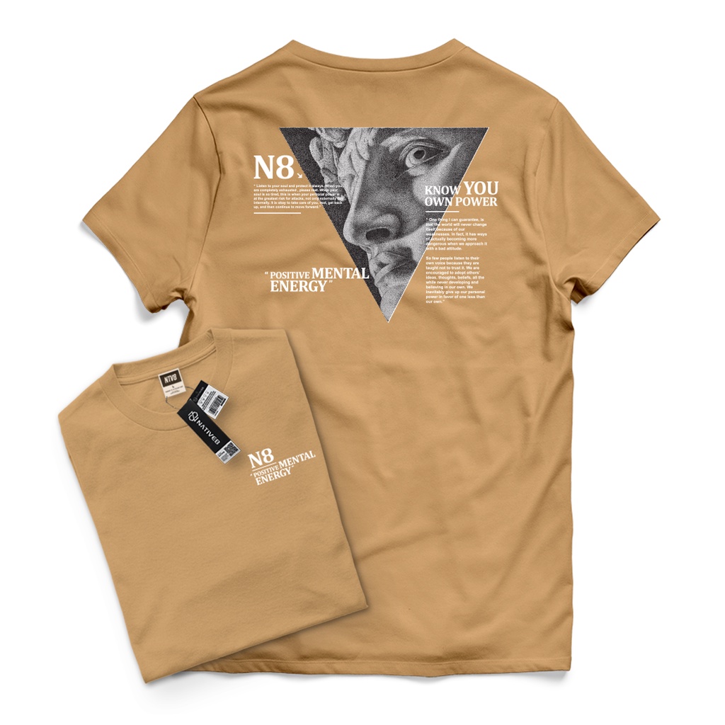 KAOS PRIA DISTRO / KAOS DISTRO COWOK / NATIVE8 - STAY CHILL RESPECT THE LOCALS