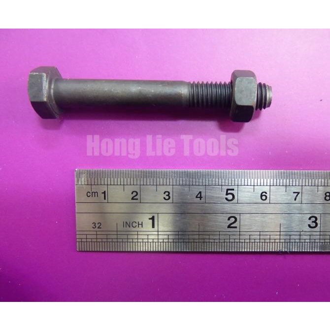 Baut Mur Hitam 8.8 M8x60 Kunci 14mm honglie77 dijamin
