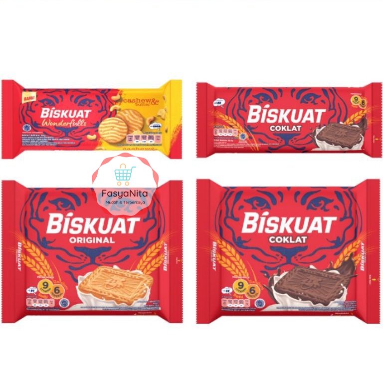 

Biskuat Aneka Biskuit ENERGI Wonderfulls Cashew & Butter enak lezat menyehatkan