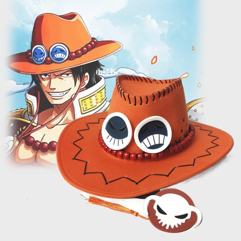 One Piece Topi / One Piece Cosplay / Topi Jerami Luffy / Ace -
