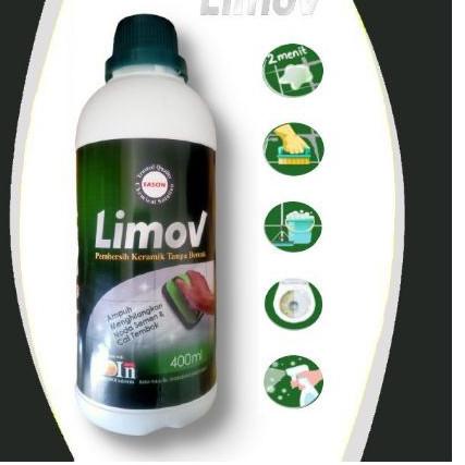 Baru Fason Limov Pembersih Bekas semen kering, cat diKeramik HALUS Porselin kerak jamur wc toilet Am