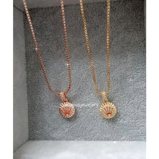 Kalung liontin Roxi premium