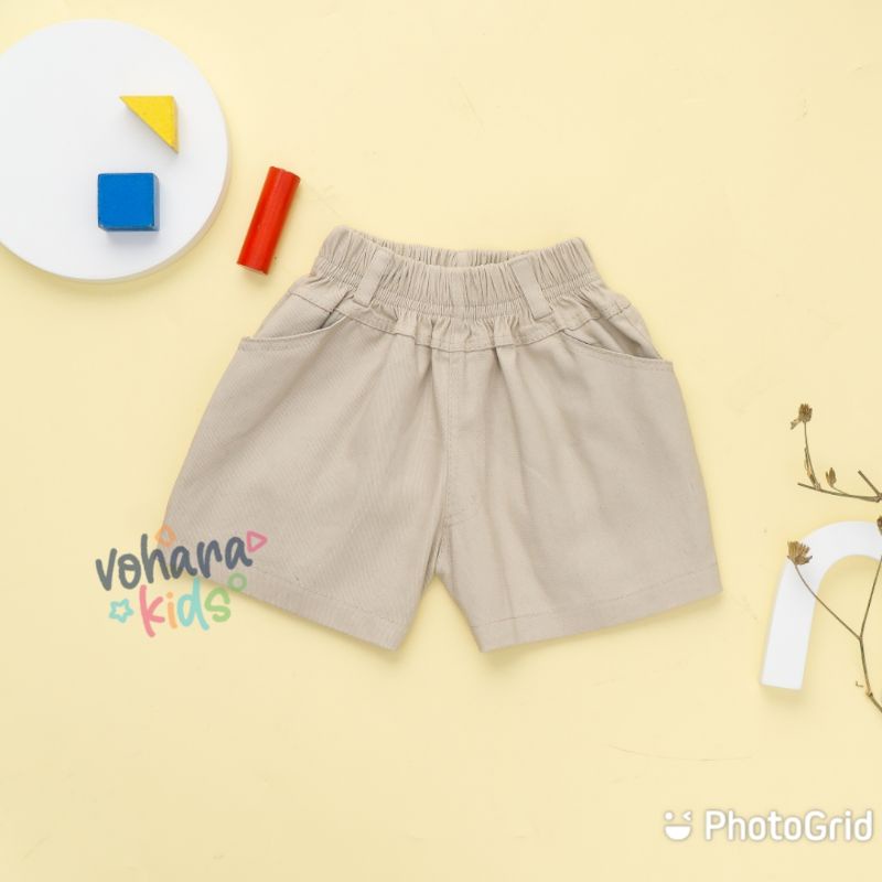 GAZU Celana Chino Baby-2 Tahun | Celana Chino bayi Premium Celana Pendek Anak Bayi Celana Chino Pendek Untuk Laki laki dan Perempuan Celana Anak Unisex
