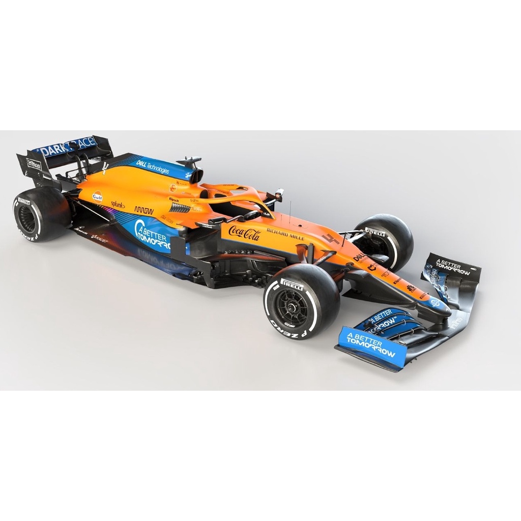 Papercraft mobil F1 McLaren 2021  | DIY Paper Model