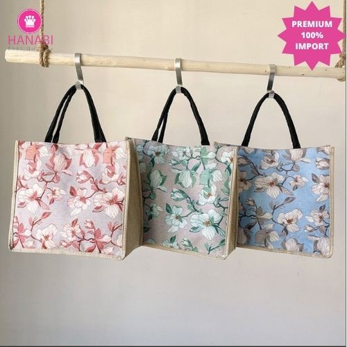 HANABI-tas totebag FIZA BAG tas wanita tas jalanjalan tas import