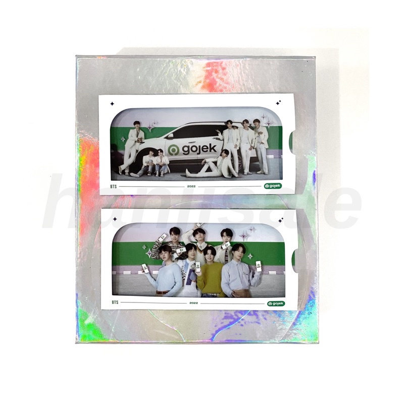 BTS x GOJEK - GoRide & GoCar Merch Postcard 2022