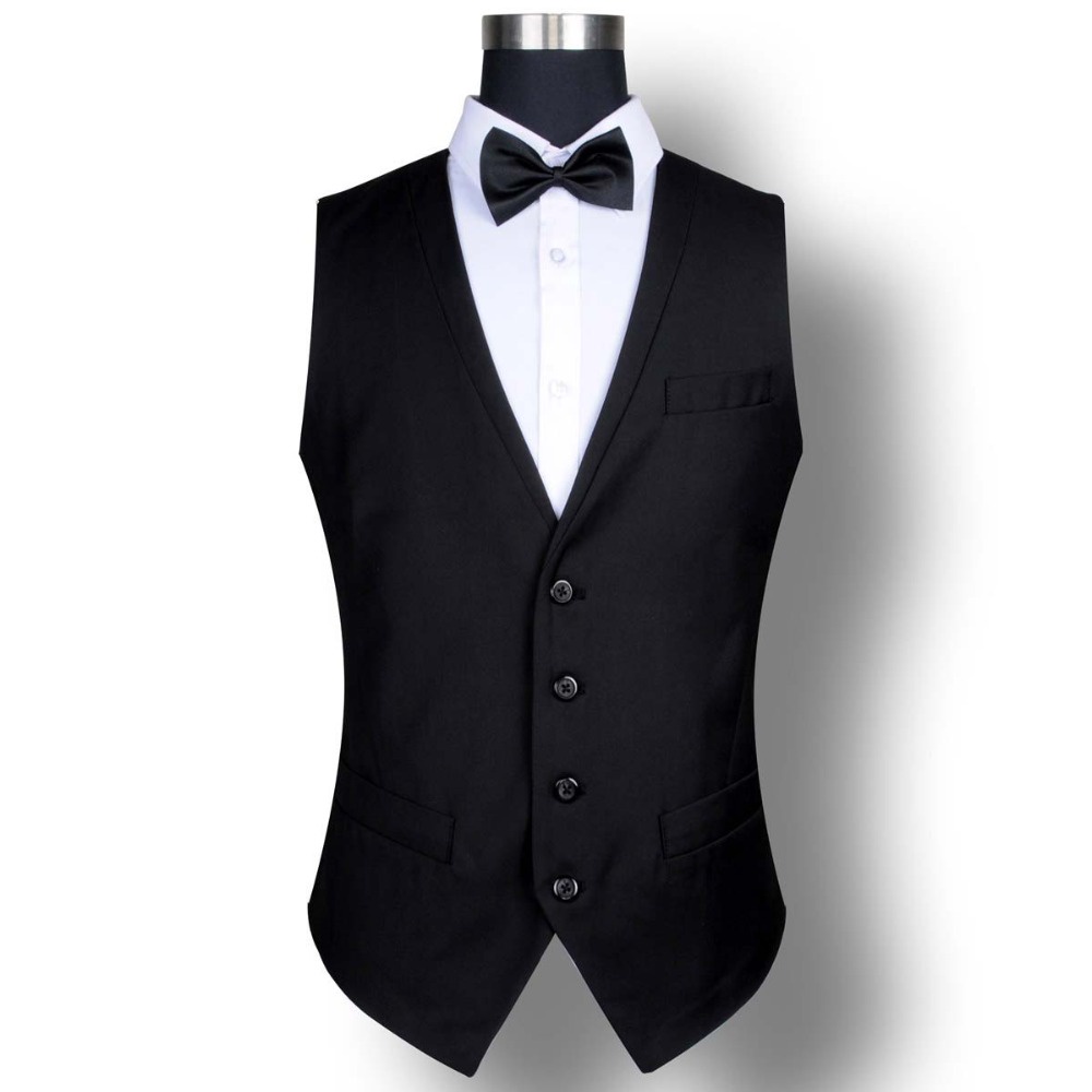 NEW VEST FORMAL FULL BLACK EDITION BAHAN HIGH TWIST (S,M,L,XL) KEREN PRESS BODY SLIMFIT NIKAYU