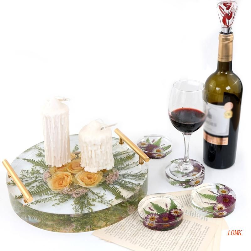 Mold / Mould / Cetakan Tray Tebal Bulat atau Meja Bulat Bundar untuk Resin