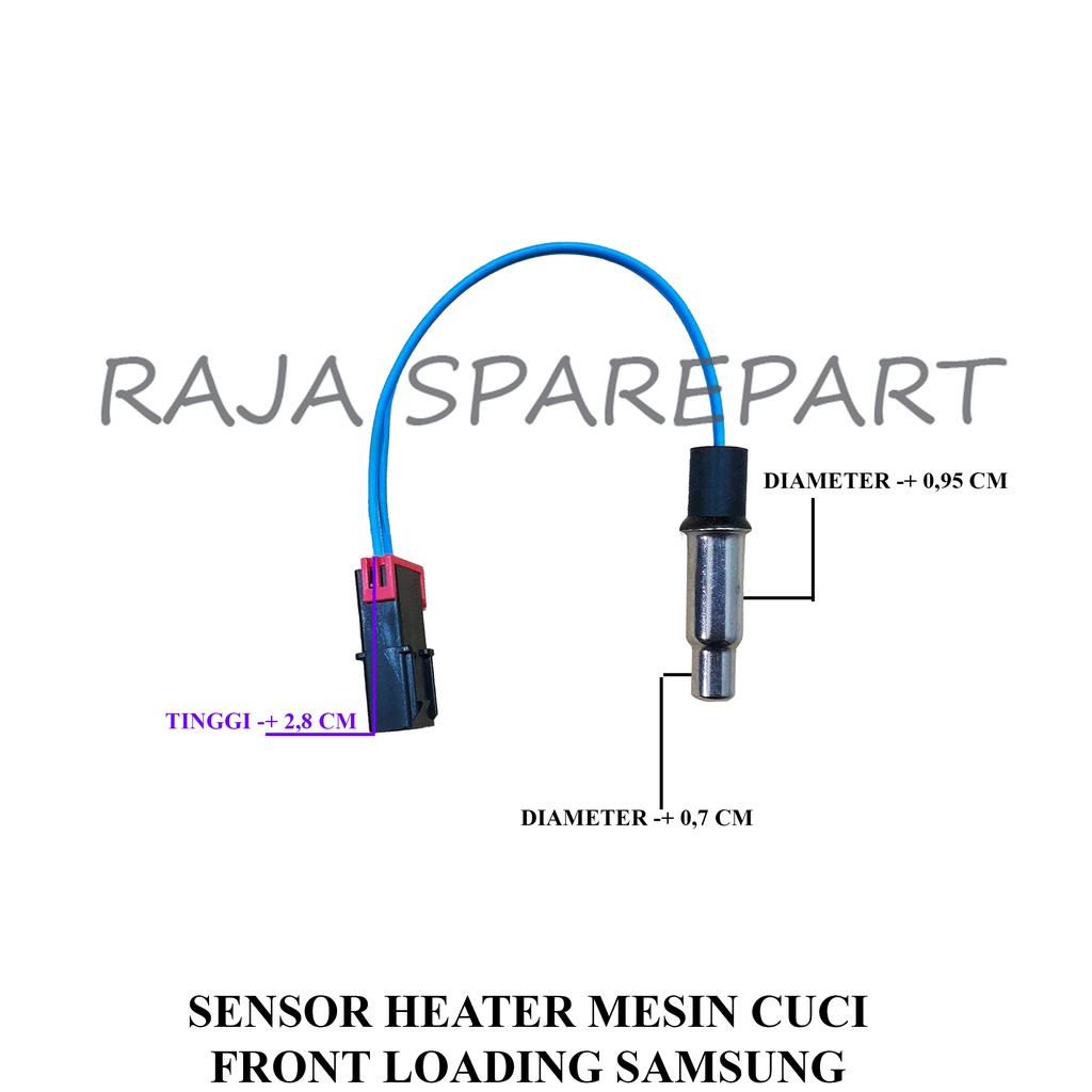 SENSOR HEATER MESIN CUCI FRONT LOADING SAMSUNG