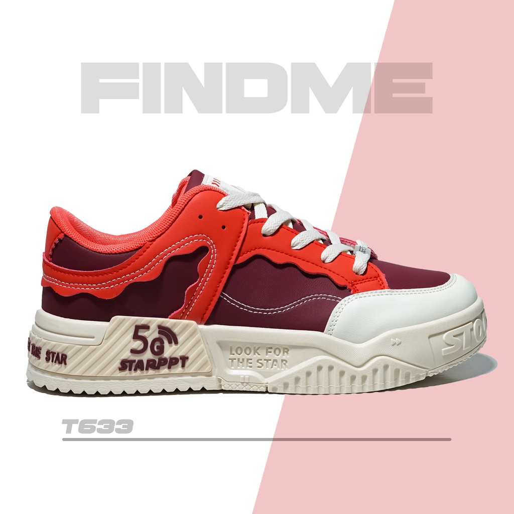 SNEAKERS WANITA KEKINIAN TRENDY NEW NORMAL STYLE SO COOL BAHAN PU IMPORT T633