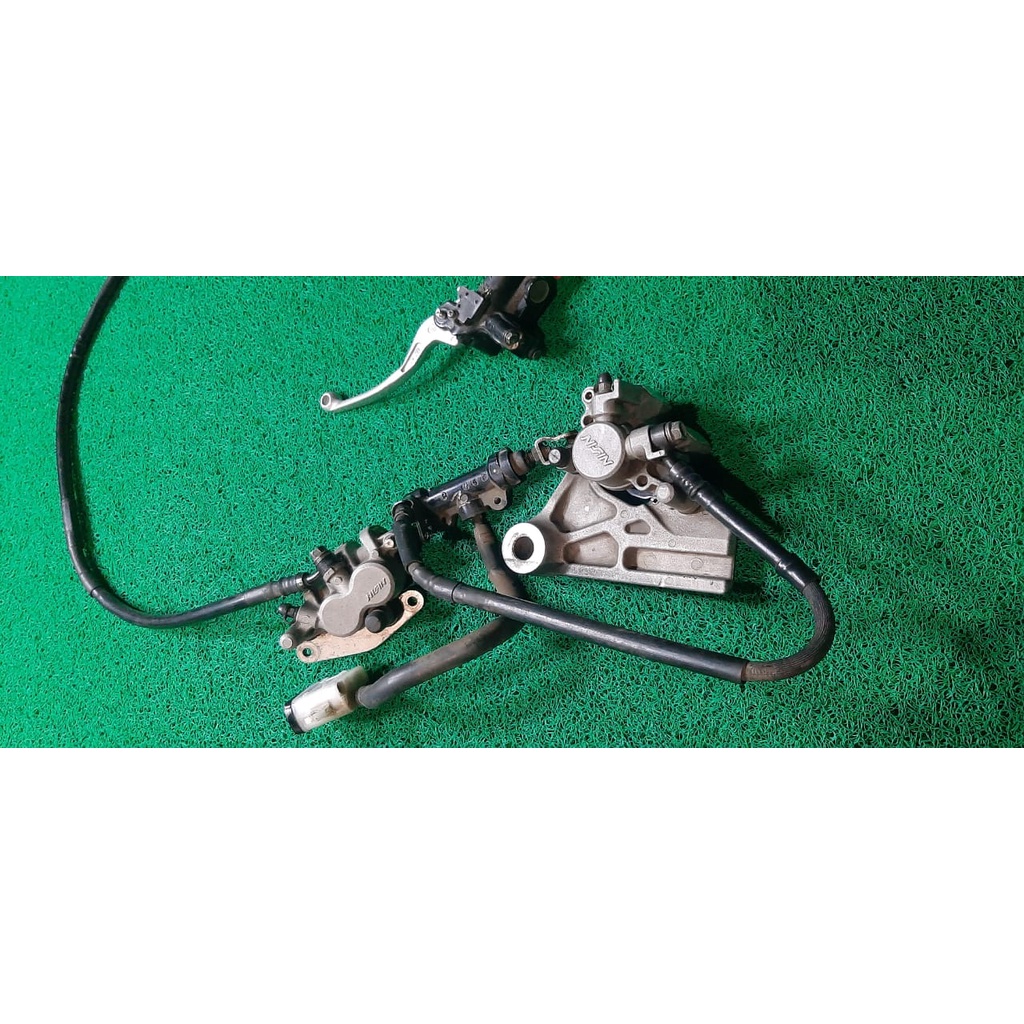 Rem Cakram Set Depan Belakang Bekas Copotan Motor Honda CRF 150L