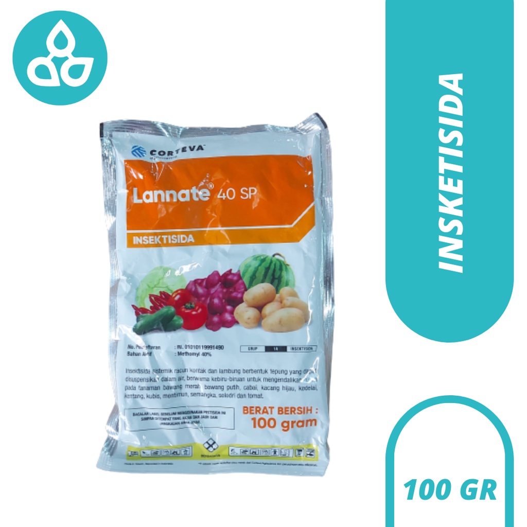 Insektisida Obat Basmi Ulat Grayak Lannate 40 SP 100 gram