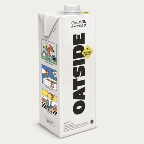 

[BISA COD] OATSIDE BLEND OAT MILK / SUSU GANDUM 1 LITER BARISTA - INSTANT DLV