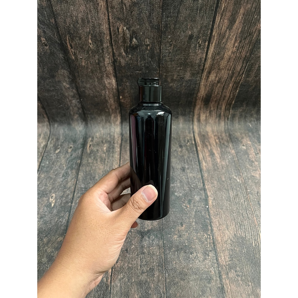 Botol Hitam 250ml / 250 ml - fliptop JAMUR