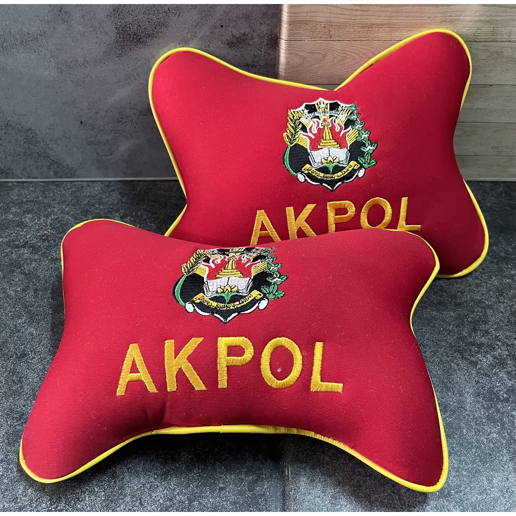 Bantal Mobil Akpol (Rastra) - Bantal Mobil Akademi Kepolis*an - Bantal Kepala Akpol