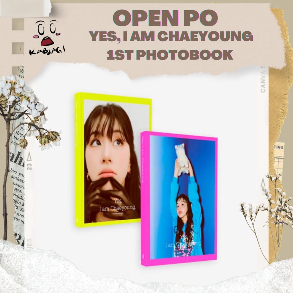 [BOOKED] TWICE CHAEYOUNG - 1st PHOTOBOOK [Yes, I am Chaeyoung.]