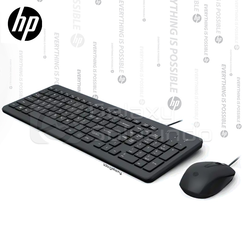 HP 150 Wired Mouse and Keyboard Combo