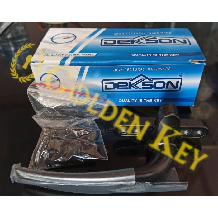Grendel Rambuncis Casement Handle Jendela Aluminium Dekkson Ch 400 Dekson