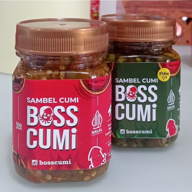 

Sambal Cumi Boss Cumi (2 pcs)