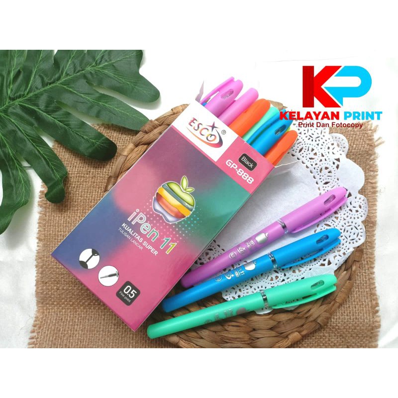 

(12 PCS) PULPEN IPEN ESCO/YOUMEI/STARK PER PAK