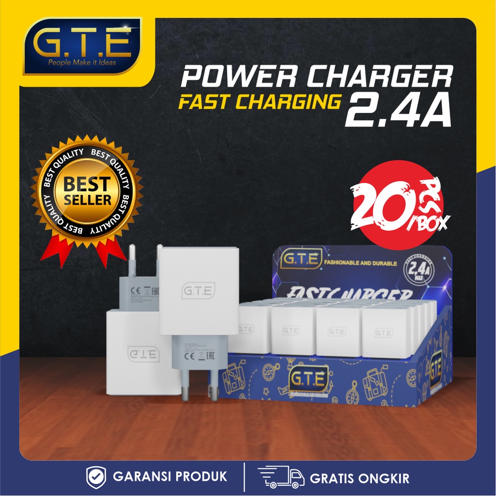 Kepala Charger GTE Fast Charging