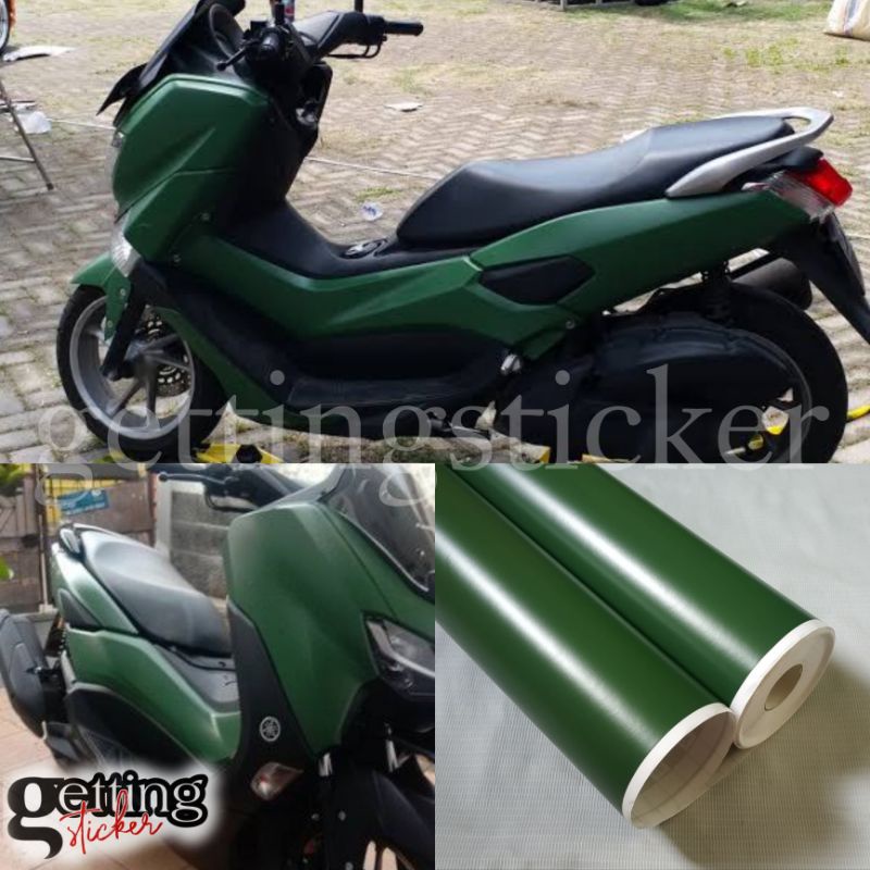 stiker skotlet hijau army sticker scotlet military scotlite darkgreen