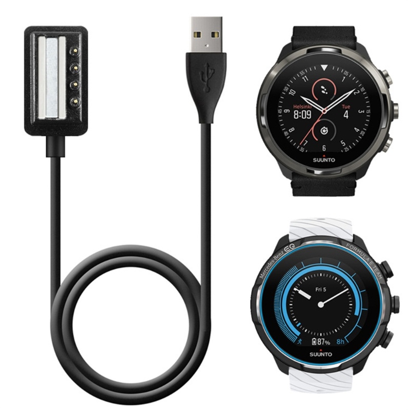 Zzz 1m/3.28ft Kabel Pengisian USB Kawat Untuk Suunto9/Spartan-Ultra Smart Watch Charger