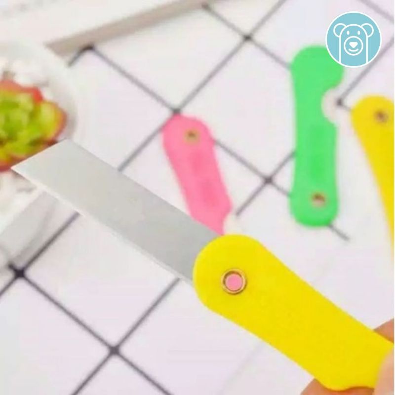 

Pisau Cutter Mini Kecil Lipat Serbaguna