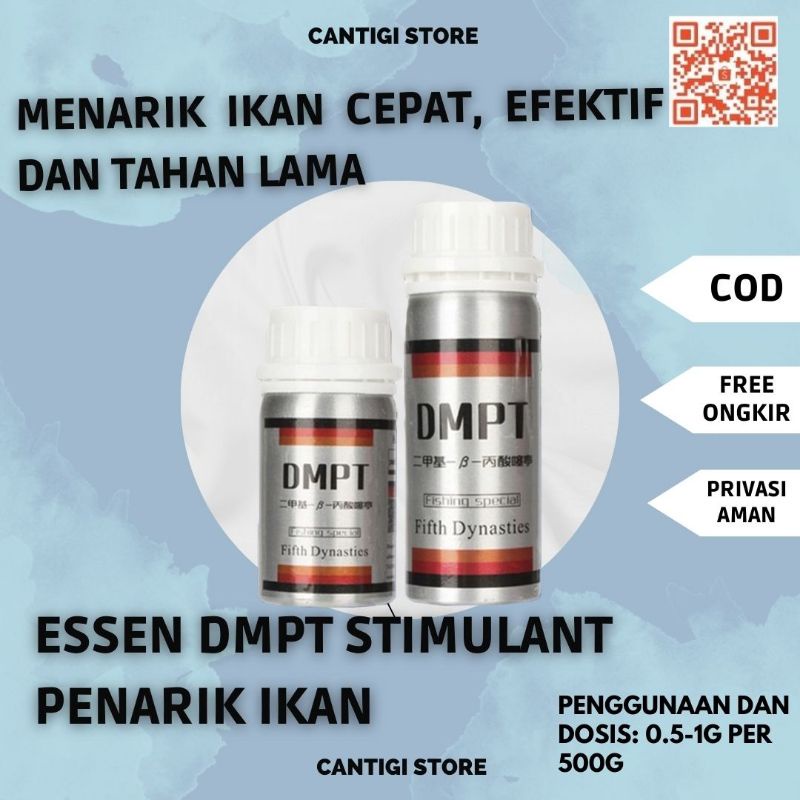 DMPT Umpan ikan stimulant penarik ikan bubuk umpan untuk segala Jenis air tawar dan asin Made In GER