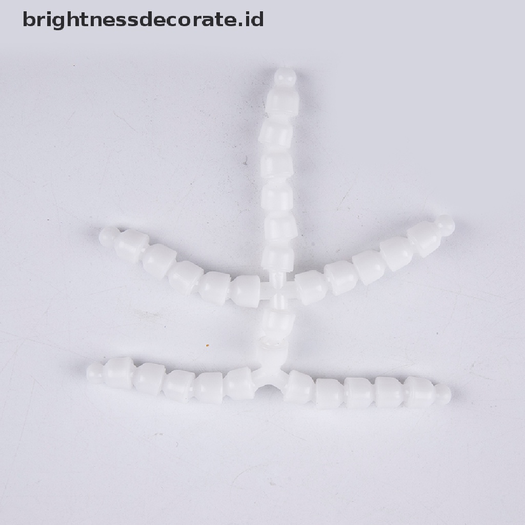 [Birth] 20/15cm Sambungan Kerangka Boneka Mainan Mewah DIY Socket Fleksibel Armature Bagian Boneka [ID]