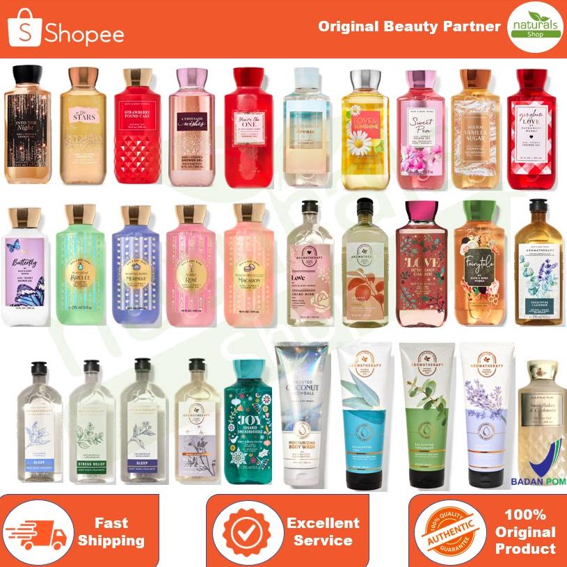 Murmer Bbw Bath And Body Works Shower Gel Aromatherapy / In The Stars / Into The Night / A Thousand 