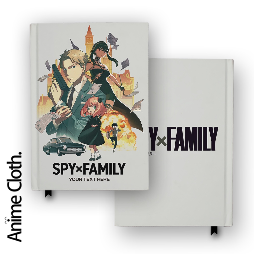 

Buku Catatan Notebook Anime Spy X Family Anya 12 Forger Cute Agenda Diary Jurnal Custom Hardcover A5 A6