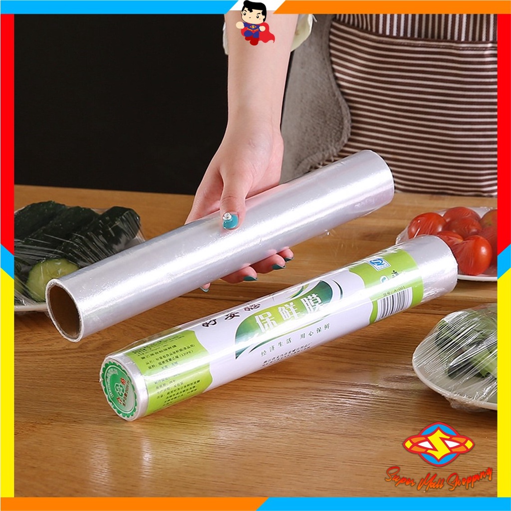 Jual SMS Plastik Wrap Pembungkus Makanan 30cm x 10mtr Food Wrapping