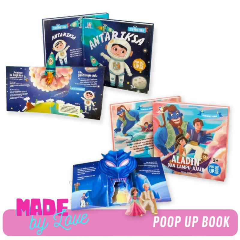 Opredo Buku Cerita Anak Dongeng Dunia Poop Up Book