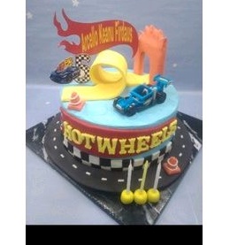 

Kue Ulang Tahun Tart Cake Hot Wheels Mobil