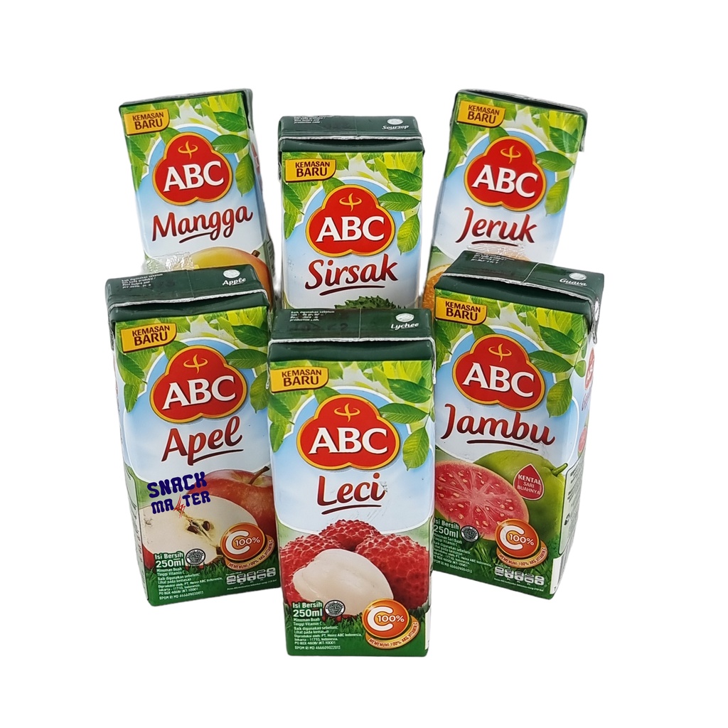 

ABC Juice Minuman Sari Buah RTD - Netto 250mL