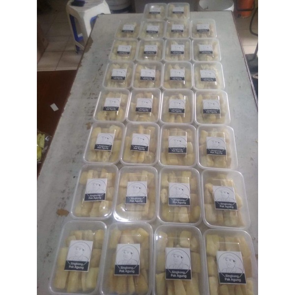 

Singkong Frozen Siap Goreng