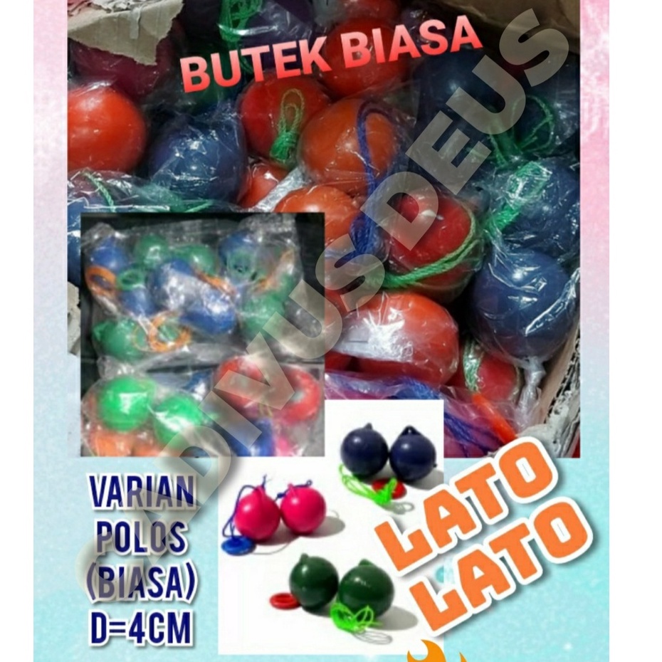 LATO LATO - LATTO - uk 4CM - WARNA - NYALA GLOW IN THE DARK - MAINAN JADUL