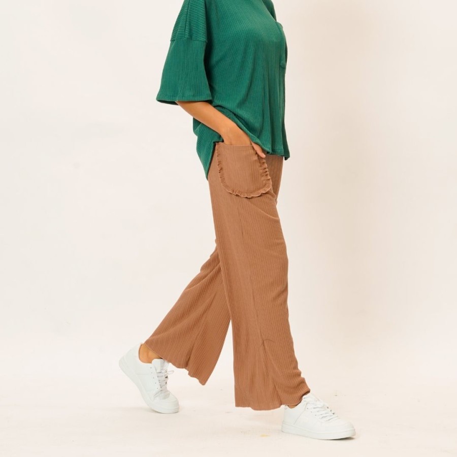 AGNI - Hamish Pants Brown