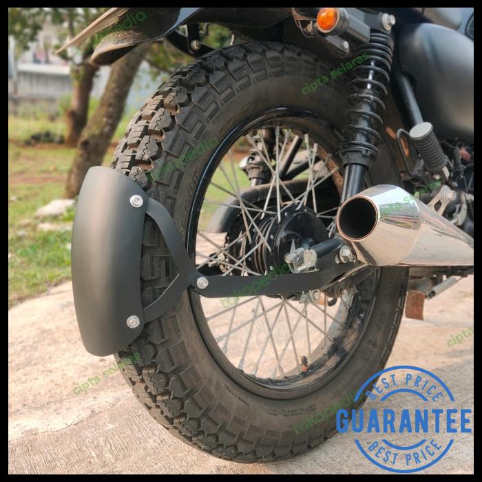 Mudguard custom W175 atau motor custom